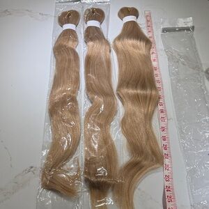 HAIR 26” Braiding, 3 Bundles, Blonde